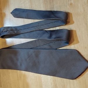 Zylos Gold George Machado Charcoal Silk Tie